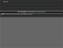 Tablet Screenshot of me.to